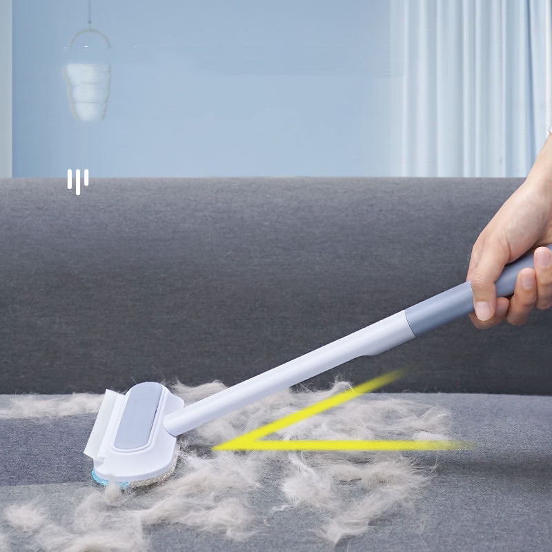 4 In 1 Multifunctional Pet Hair Removal tool - Long Handle Cleaner