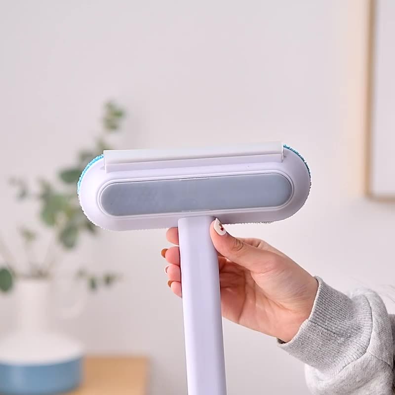 4 In 1 Multifunctional Pet Hair Removal tool - Long Handle Cleaner