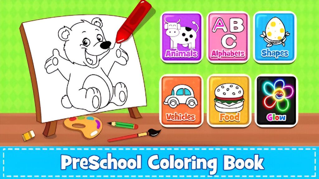 Free Alphabets Coloring Book for Kids