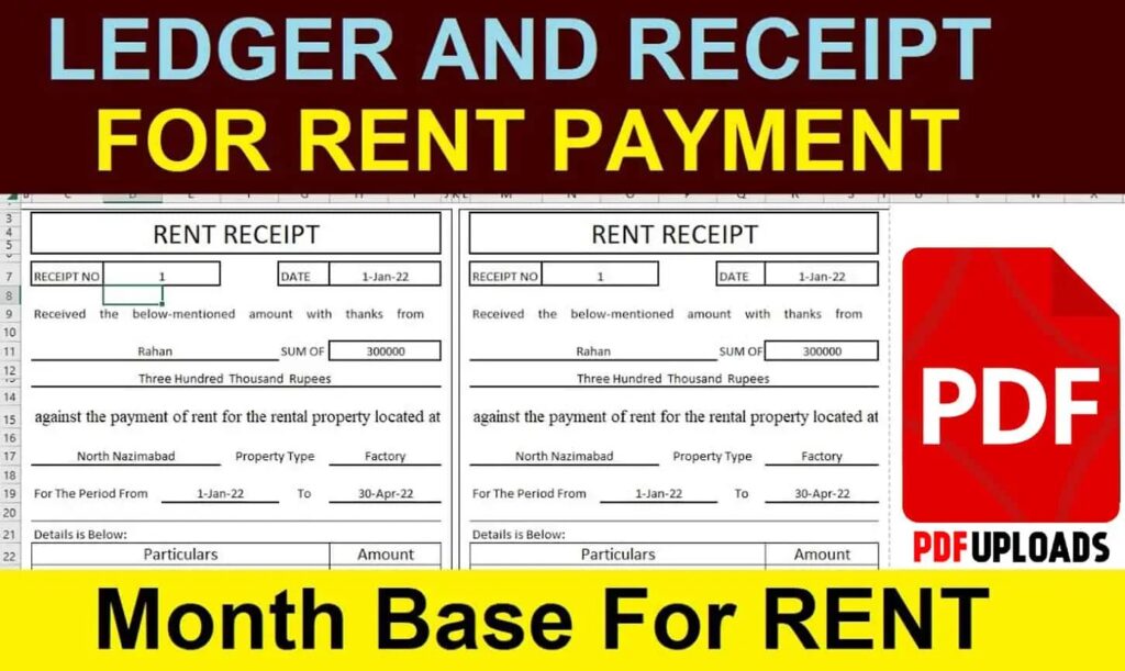 Download Rent Ledger in PDF