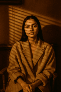 Vintage Window Light Drama