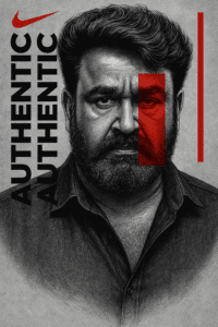 Black & White Graphic Poster