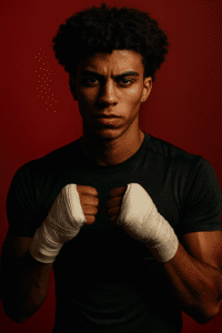 Boxer Power Pose