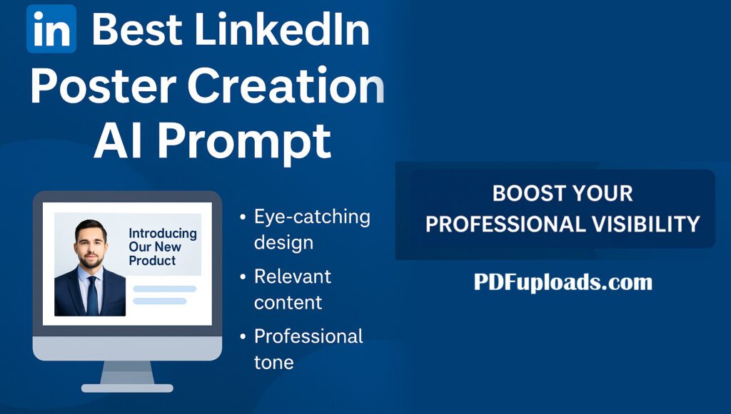 LinkedIn Poster Creation AI Prompt