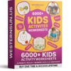 Kids Bundle – Activity, Tracing, Coloring, Cutting and Work Books