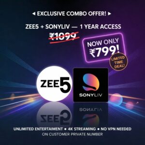 Premium OTT Combo Subscriptions – 1 Year